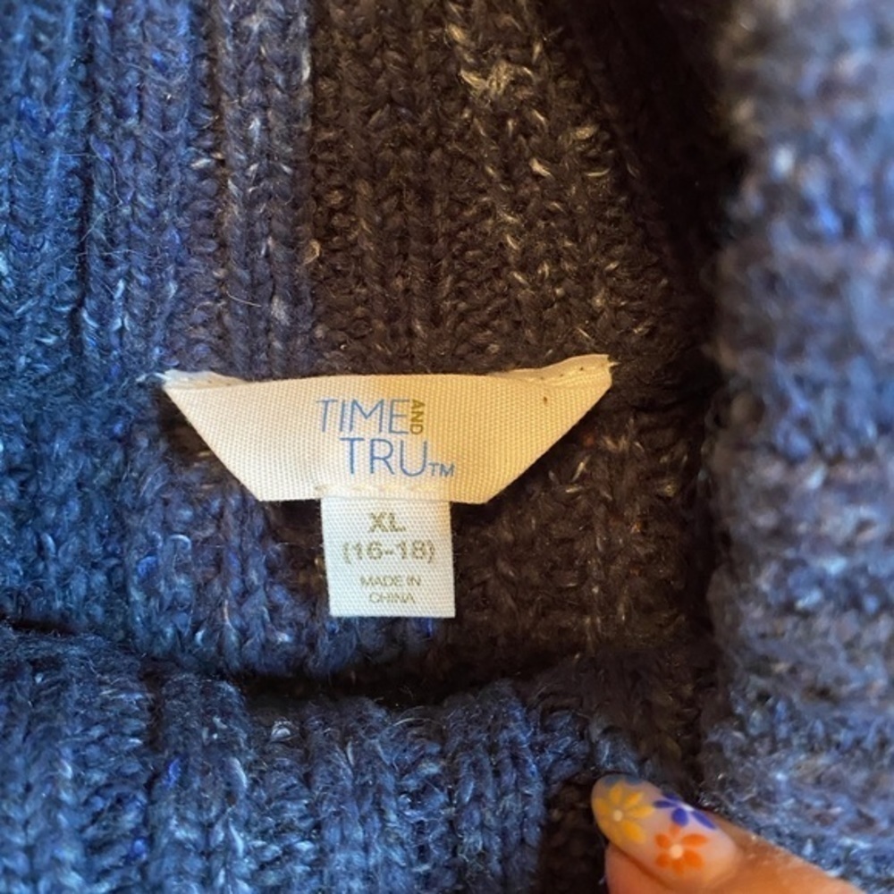 Chunky Sweater by Time and Tru Size XL - Picture 5 of 13